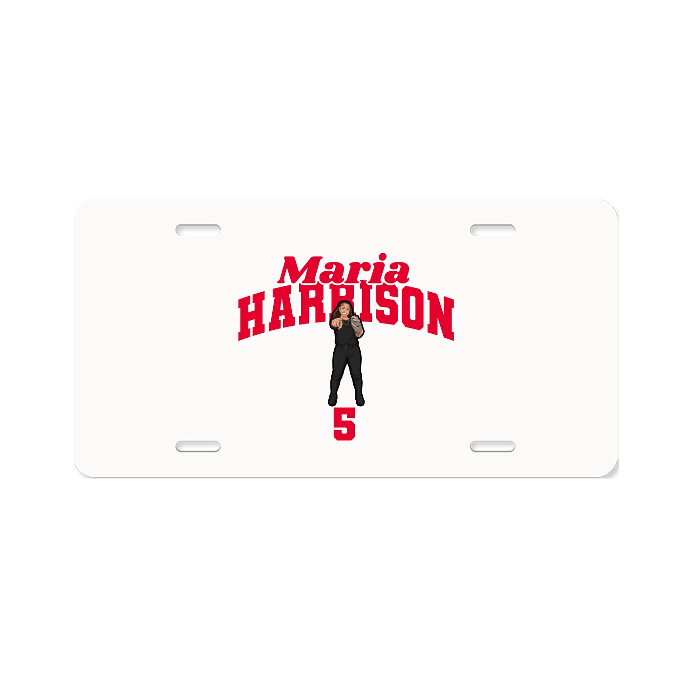 License Plate — Signature Arch in Classic