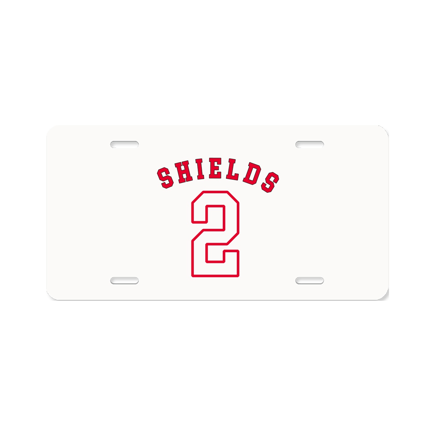 License Plate — Shirsey Arch in Classic