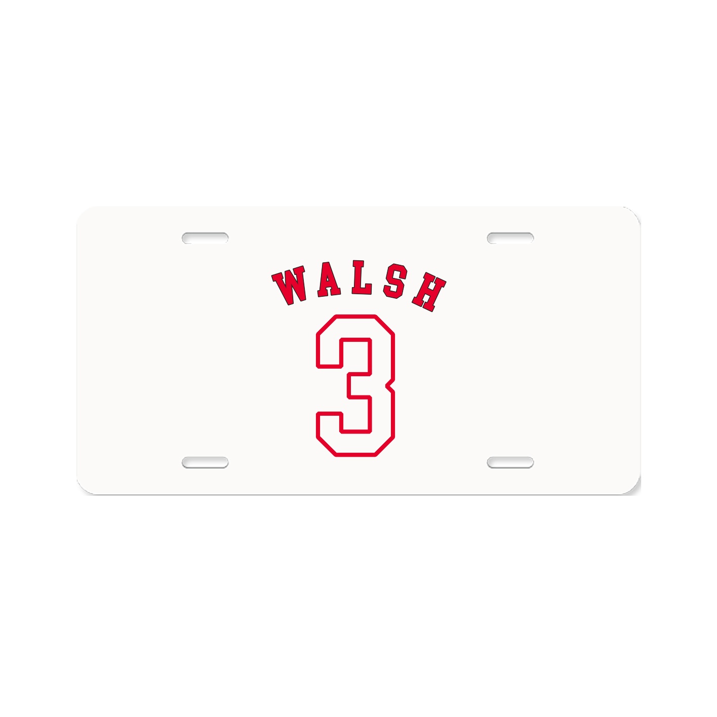 License Plate — Shirsey Arch in Classic