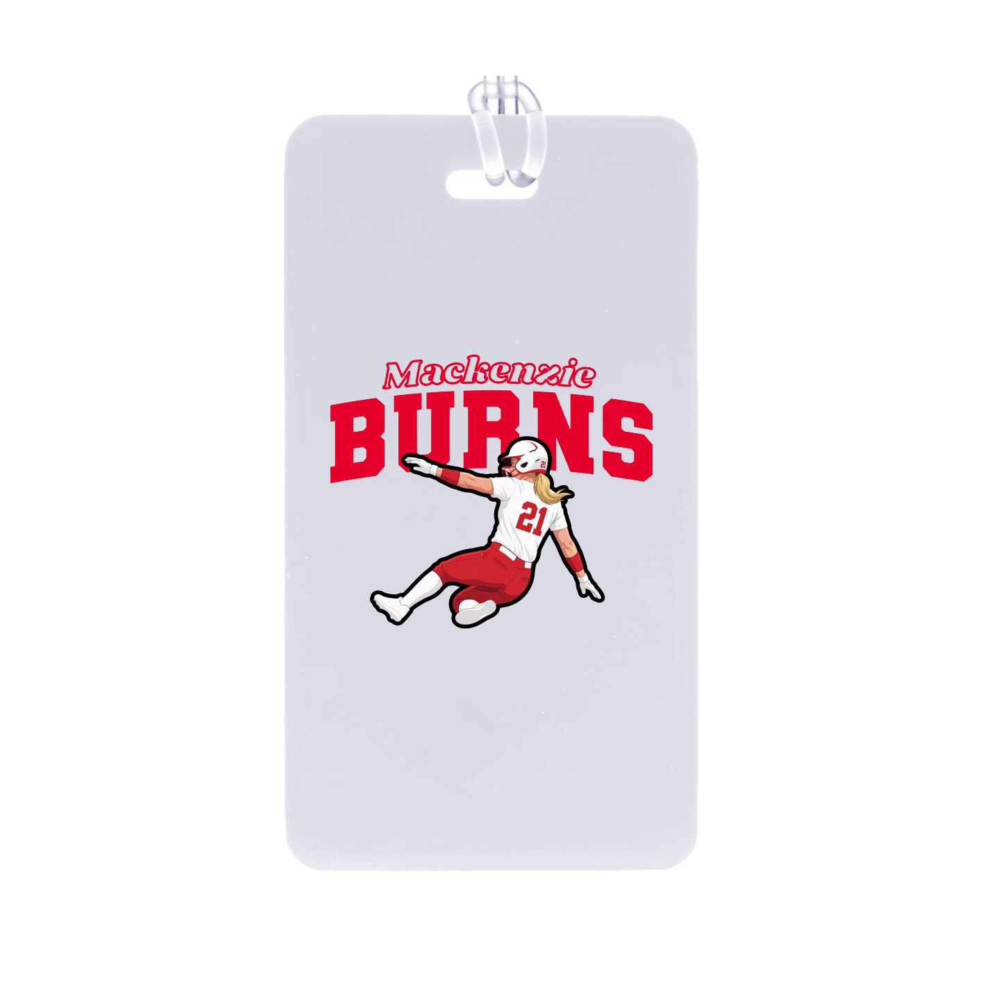 Bag Tag — Name Arch in Classic
