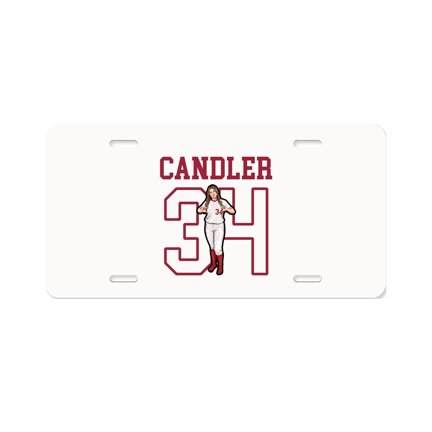 License Plate — Shirsey in Classic