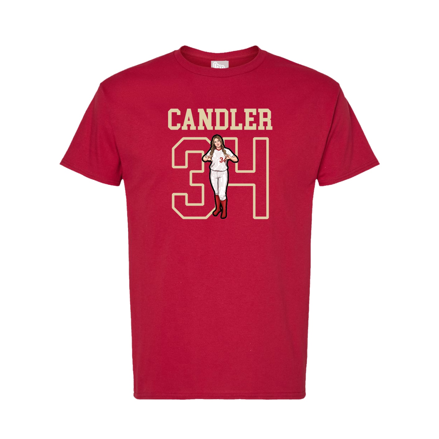 Tee — Shirsey in Crimson