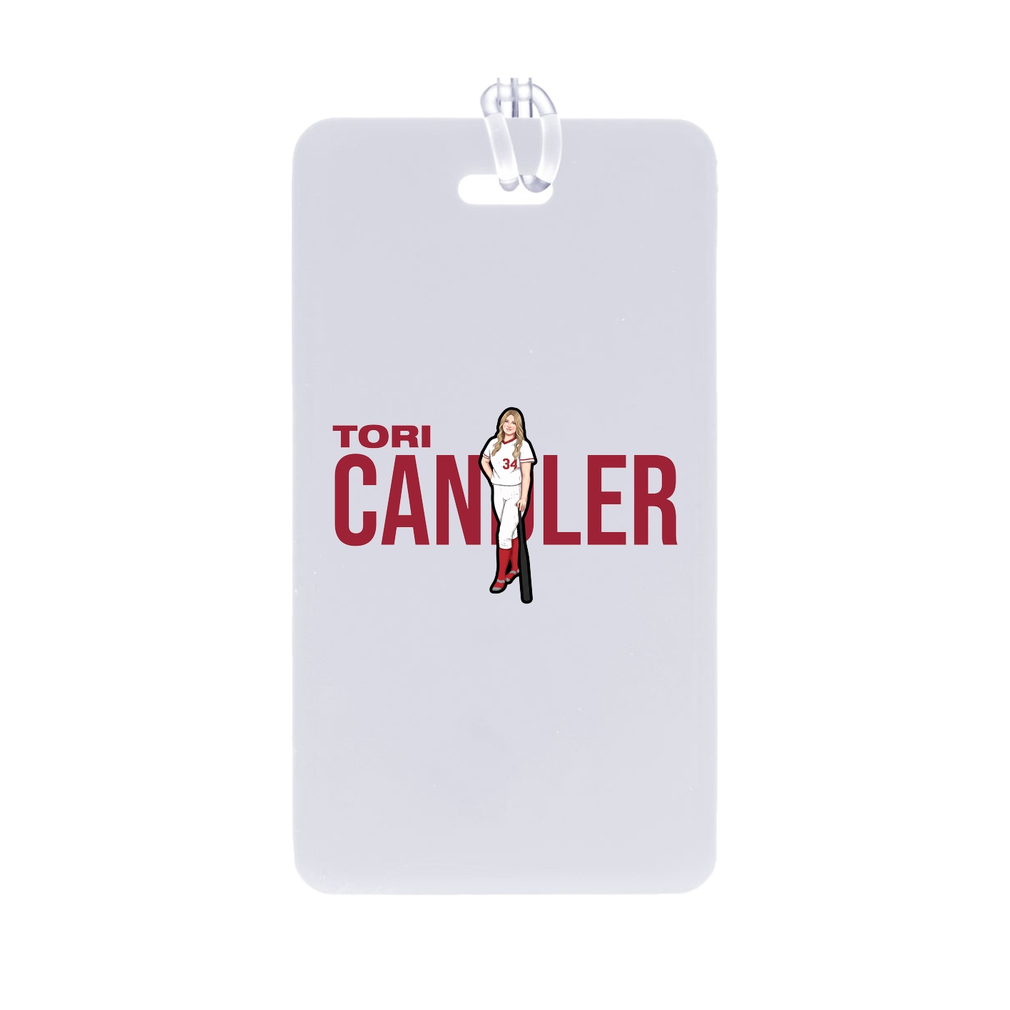 Bag Tag — Player Name in Classic