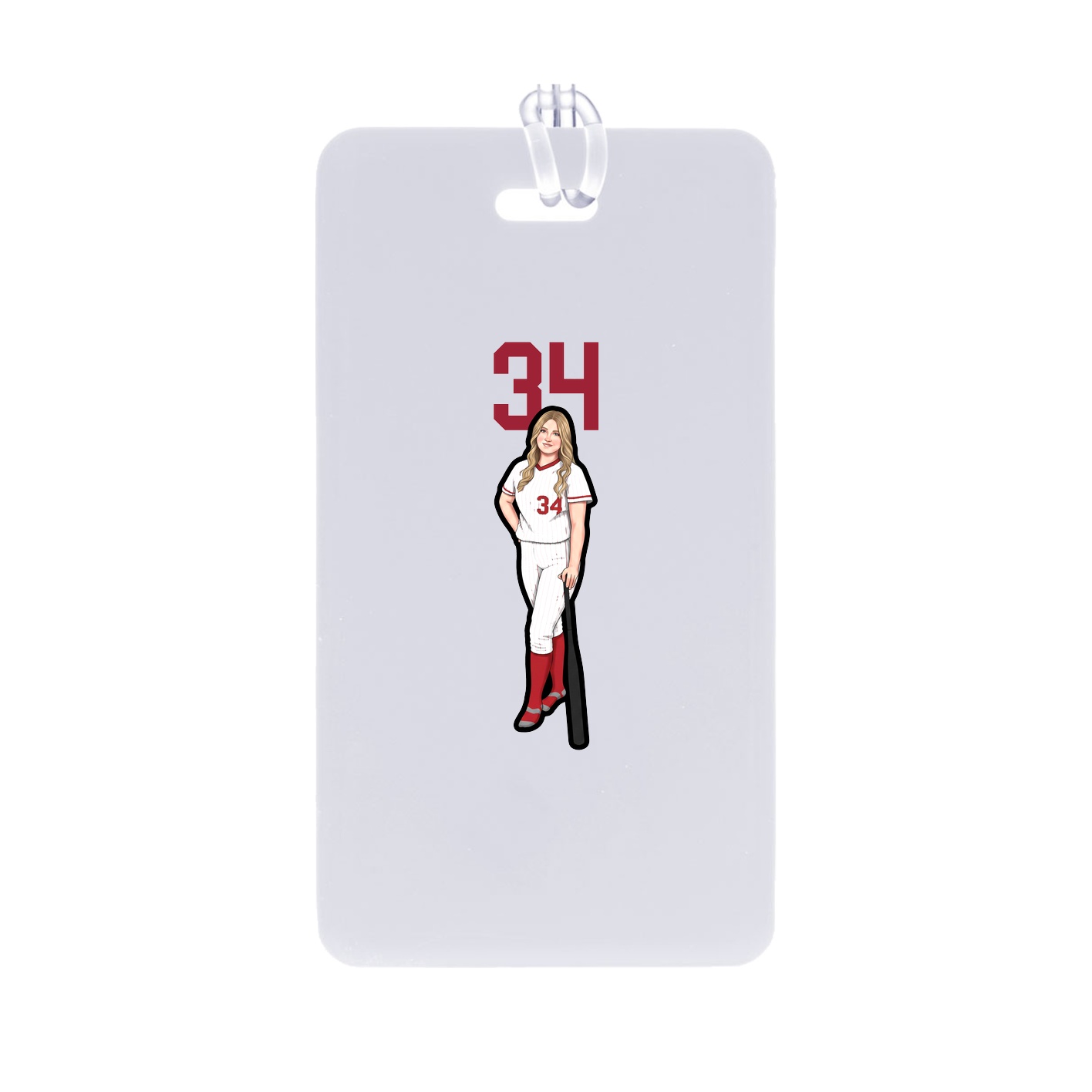Bag Tag — Number Top in Classic