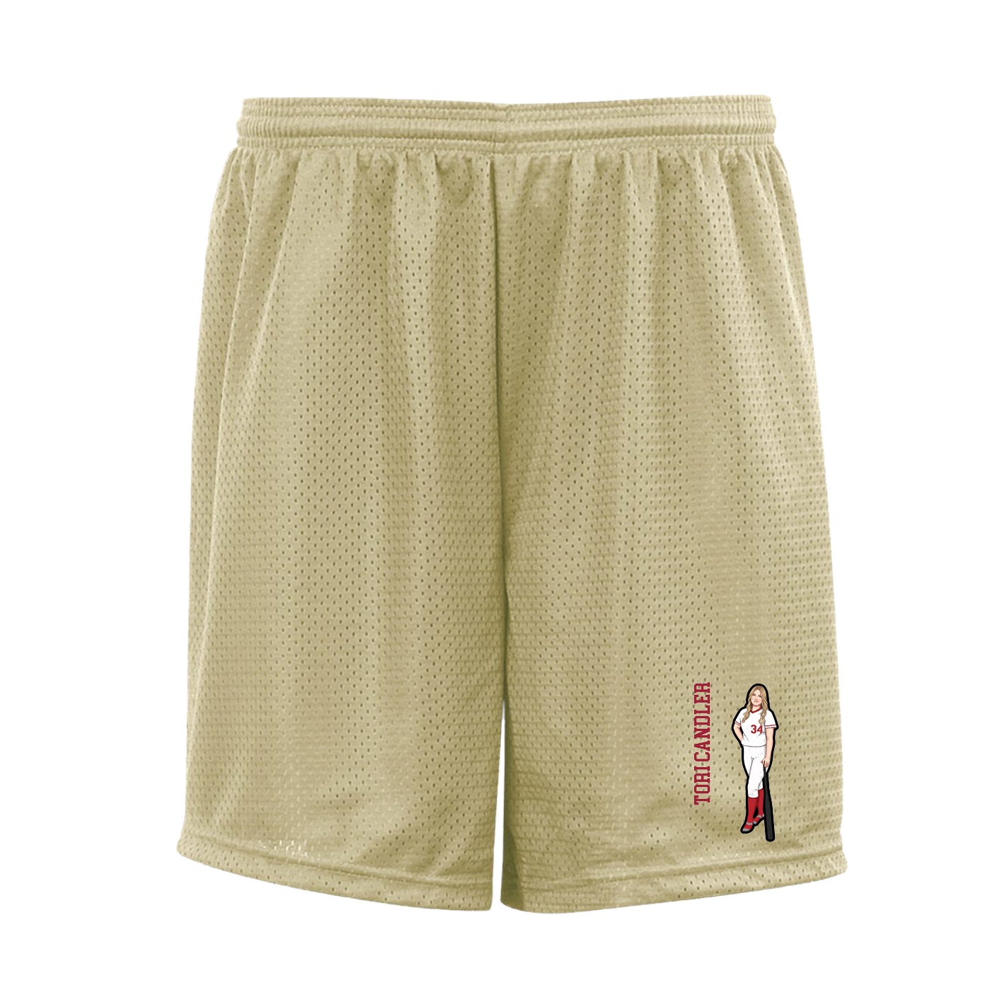 Shorts — Name Vertical in Vegas Gold