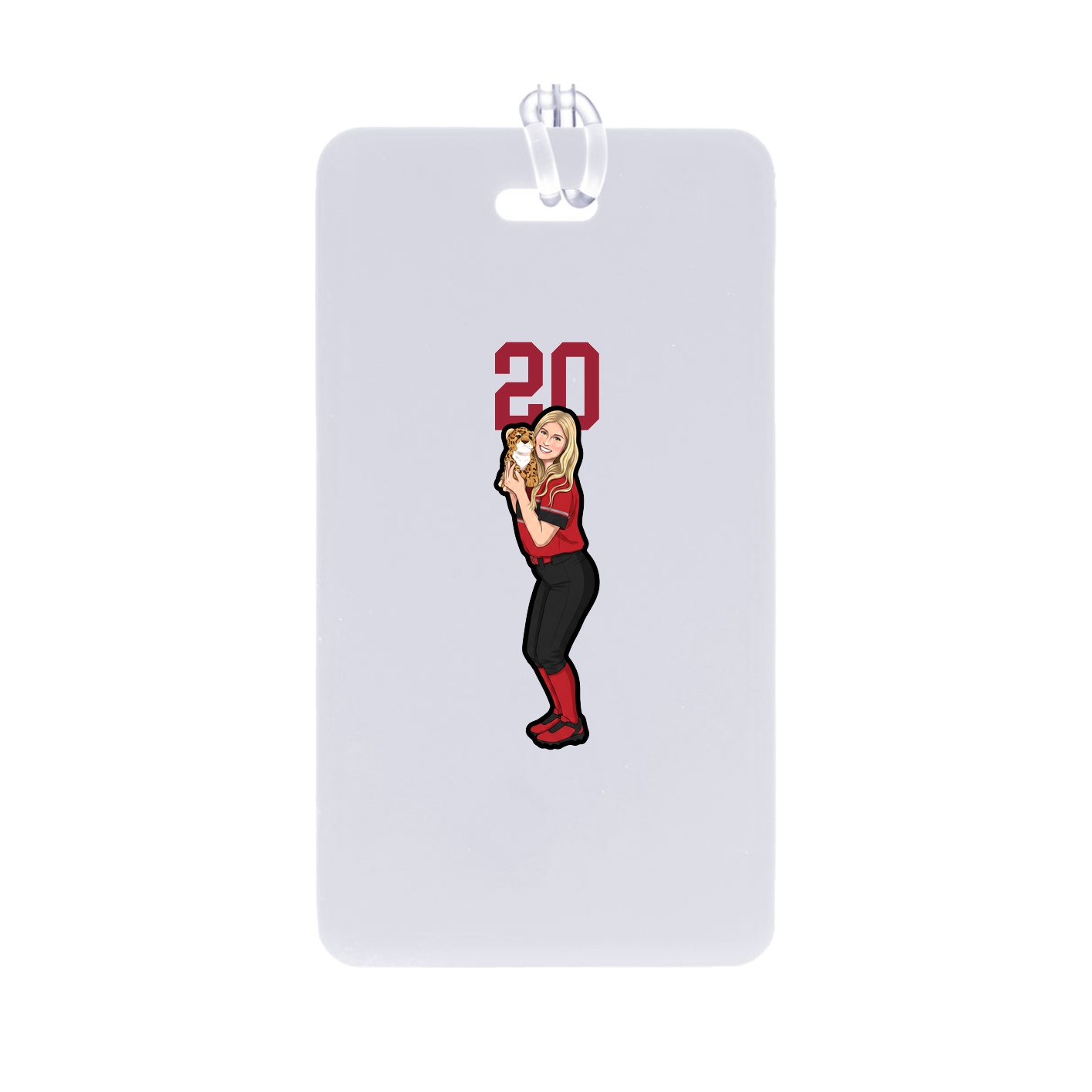 Bag Tag — Number Top in Classic