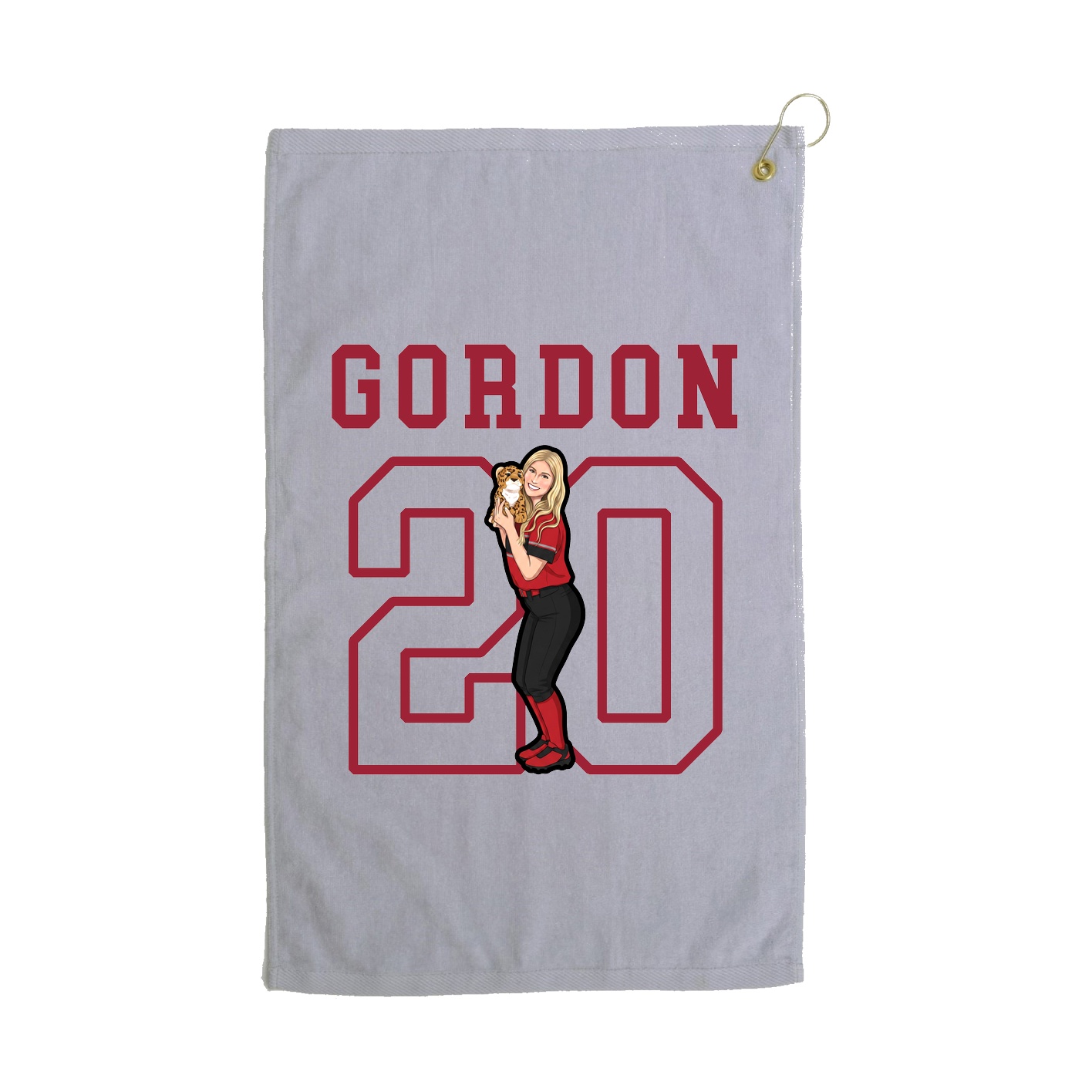 Golf Towel — Shirsey in Grey