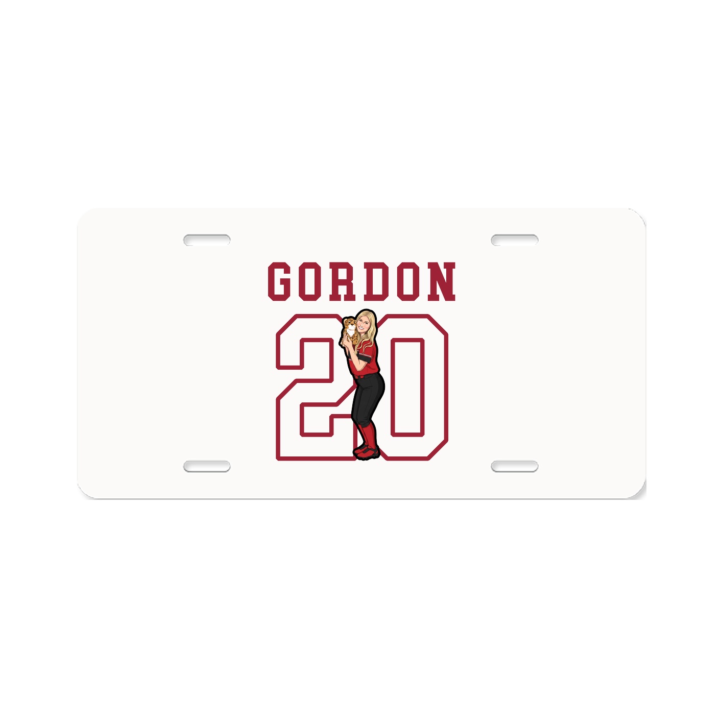 License Plate — Shirsey in Classic