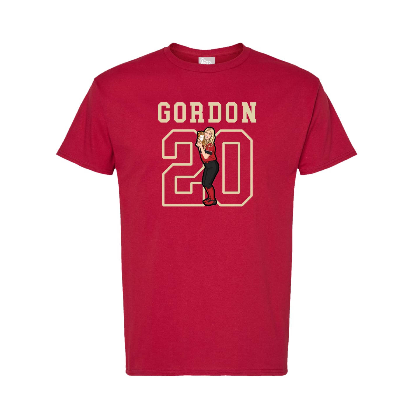 Tee — Shirsey in Crimson