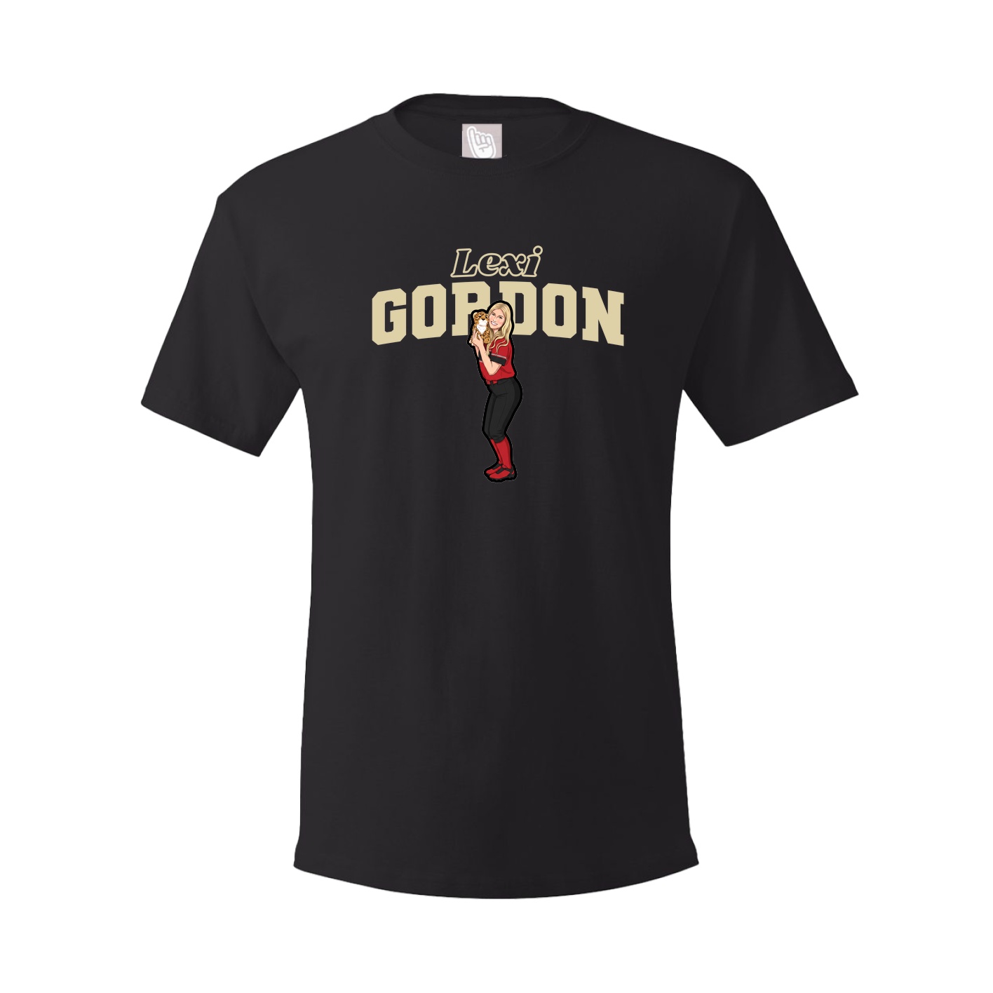 Tee — Name Arch in Black