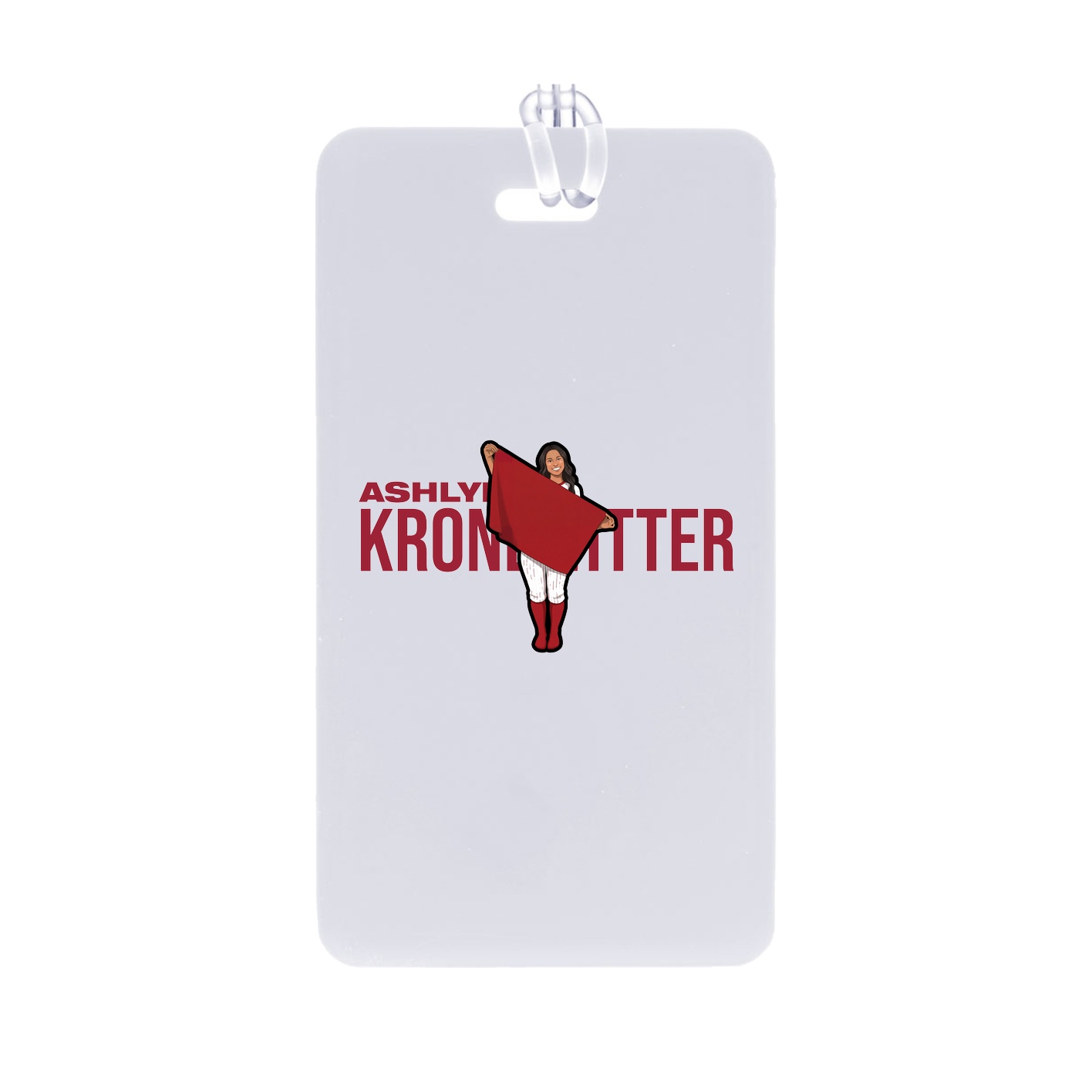 Bag Tag — Player Name in Classic
