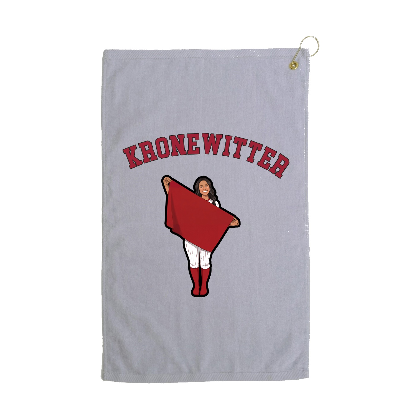 Golf Towel — Shirsey Arch in Grey