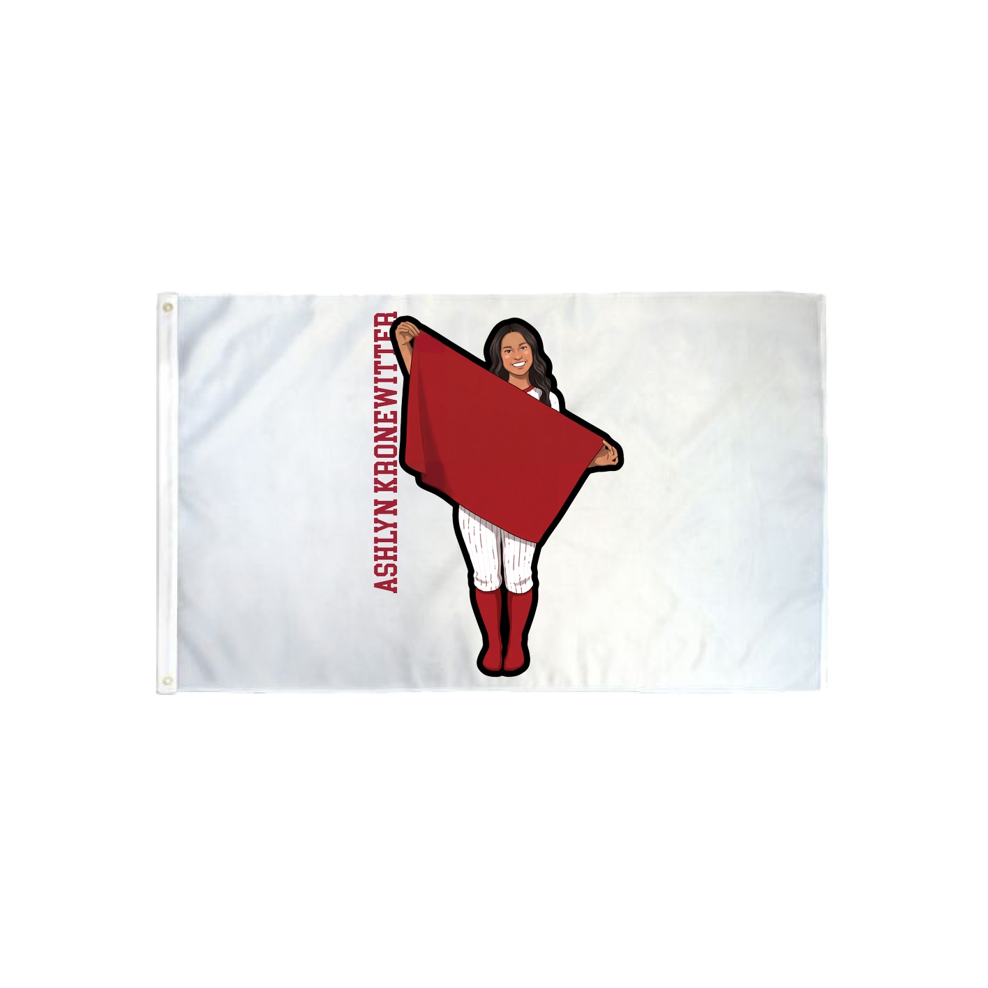 3x5 Flag — Name Vertical in Classic