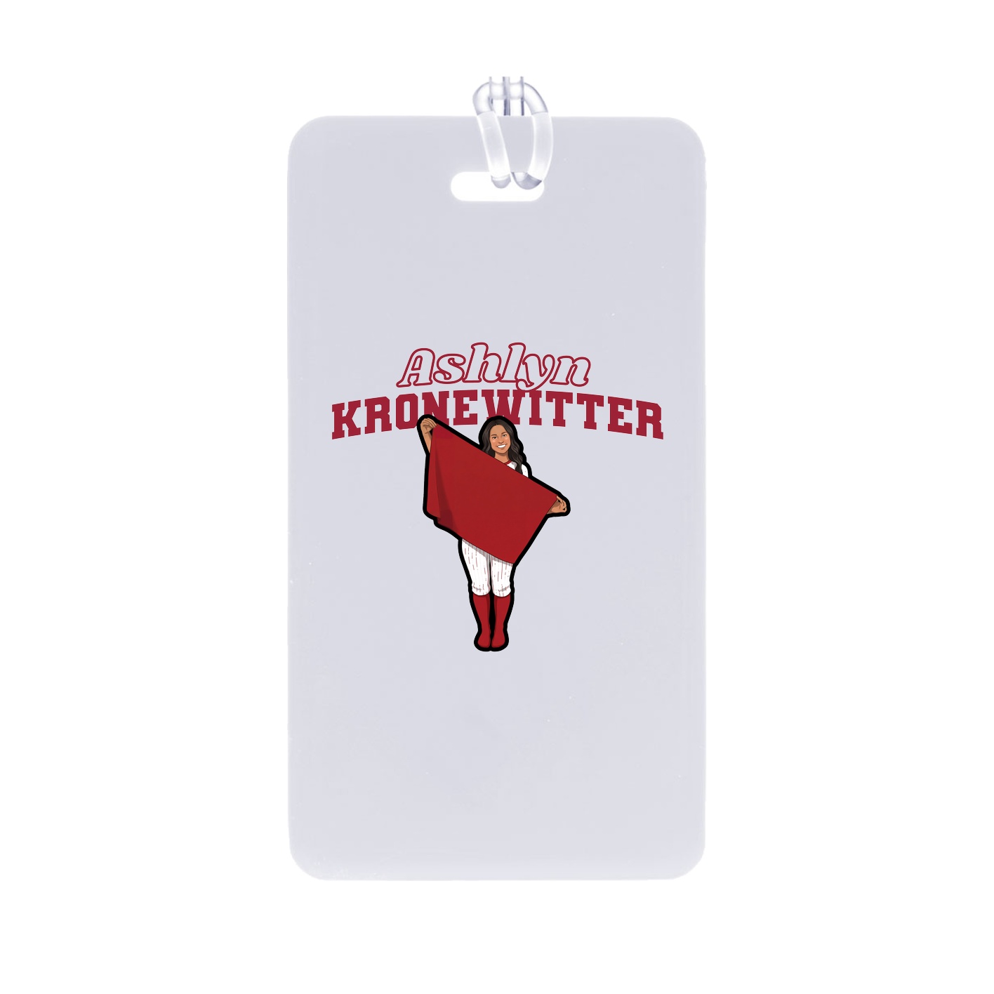 Bag Tag — Name Arch in Classic