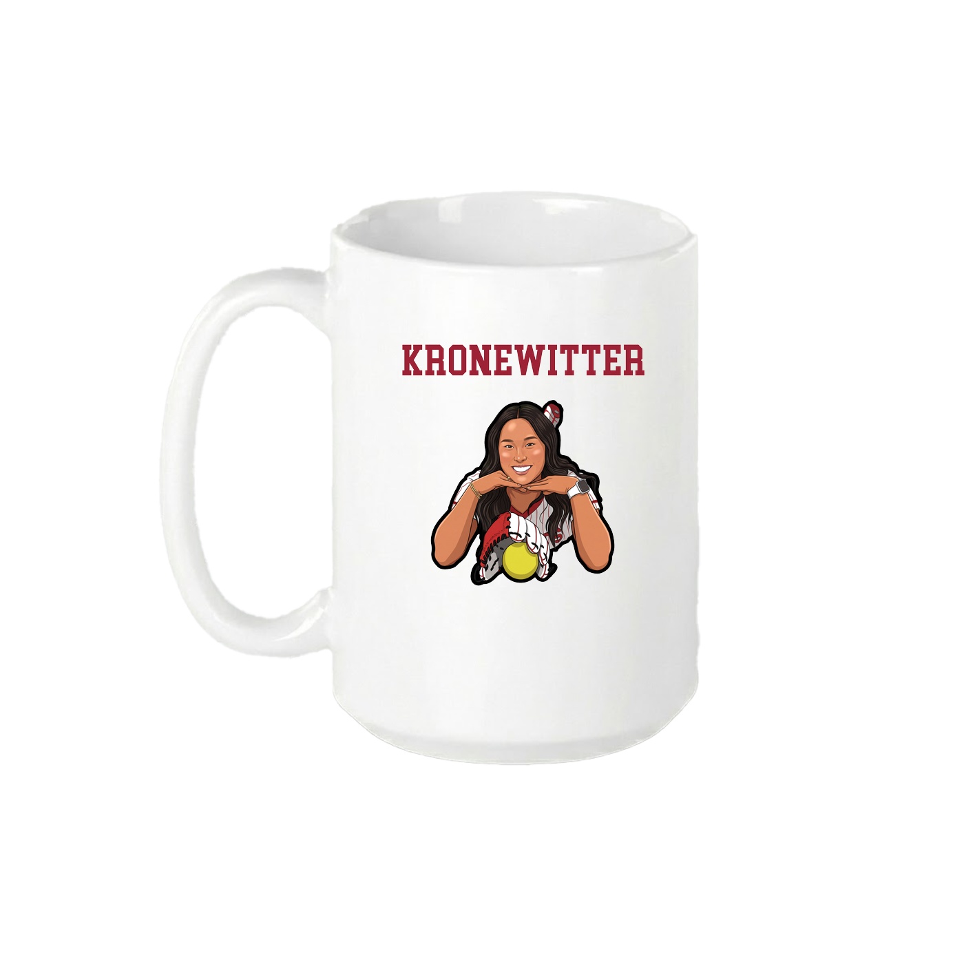 15oz Coffee Mug — Shirsey in White