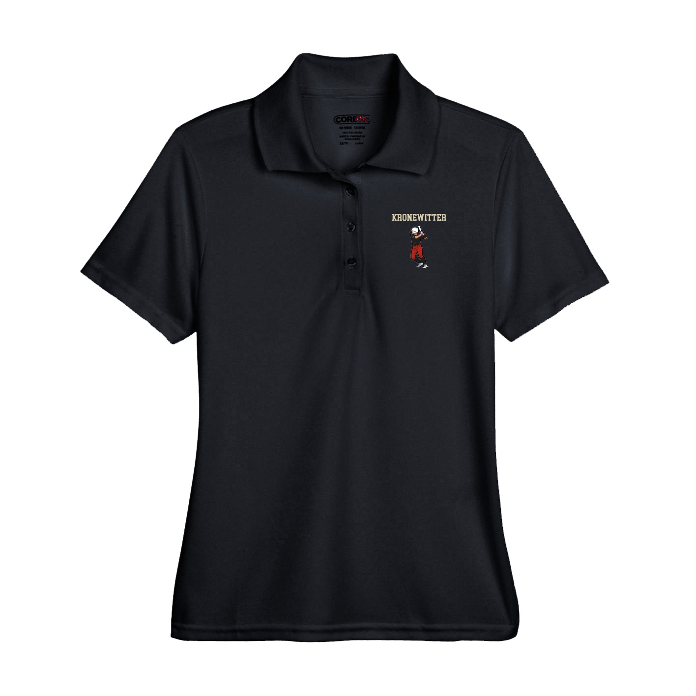 Performance Polo — Shirsey in Black
