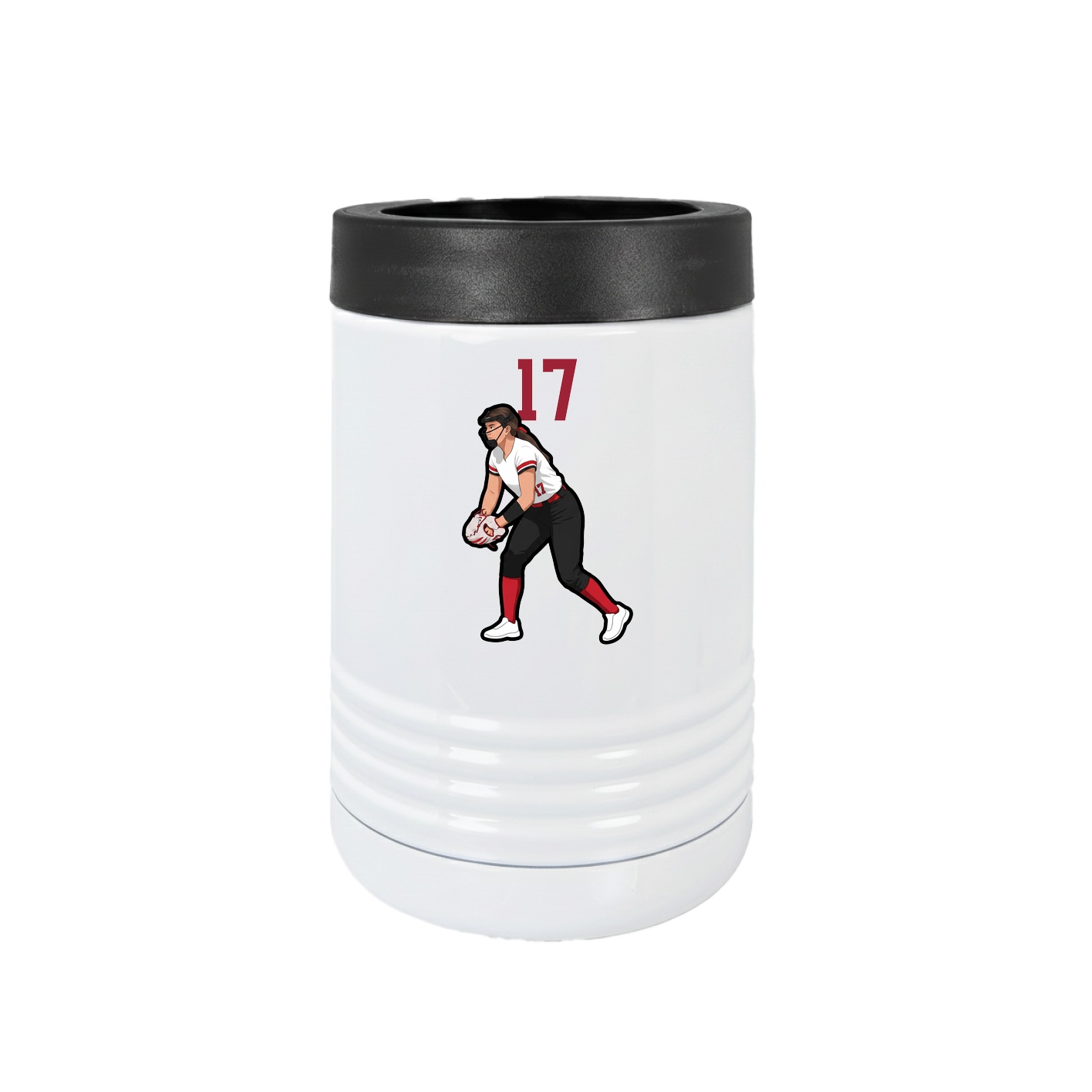 Beverage Holder — Number Top in White
