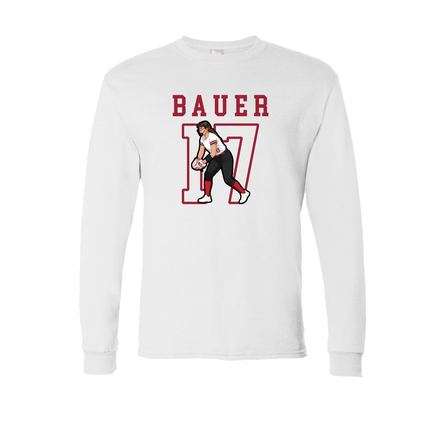 Long Sleeve Tee — Shirsey in White