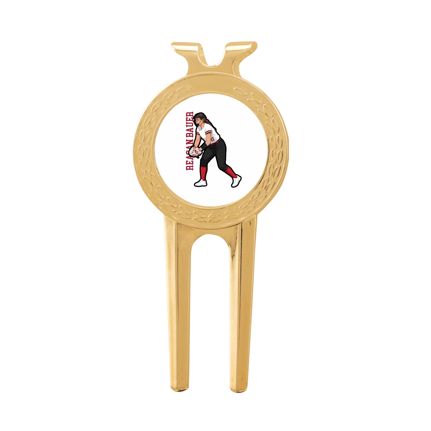 Divot Tool with Ball Marker — Name Vertical in Classic