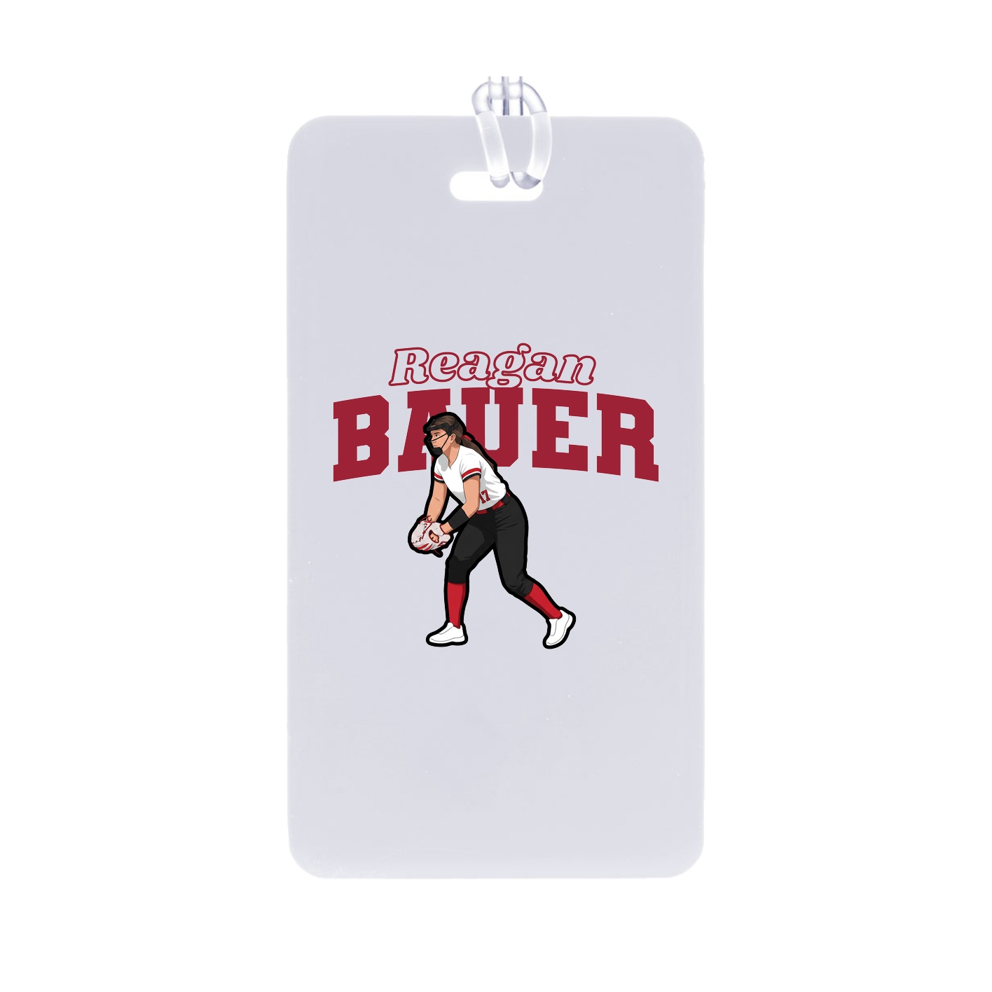 Bag Tag — Name Arch in Classic