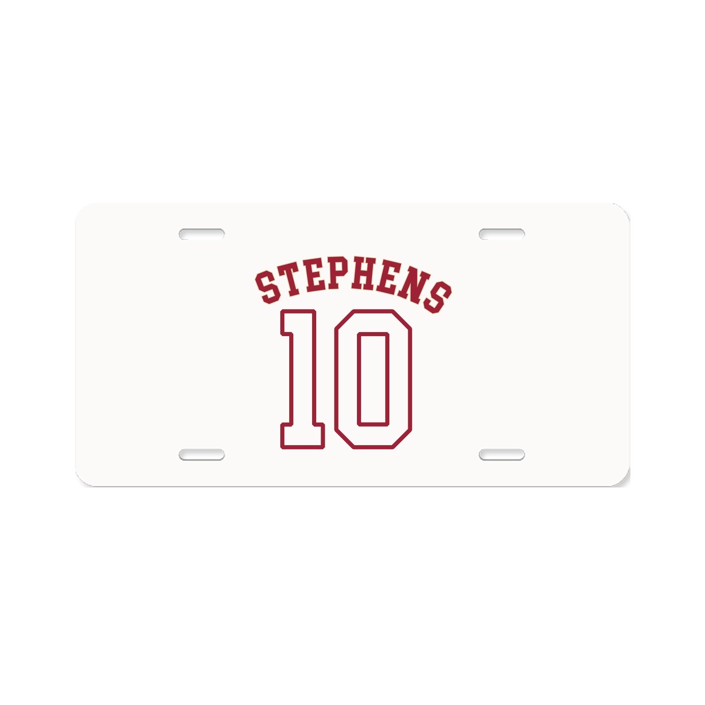 License Plate — Shirsey Arch in Classic