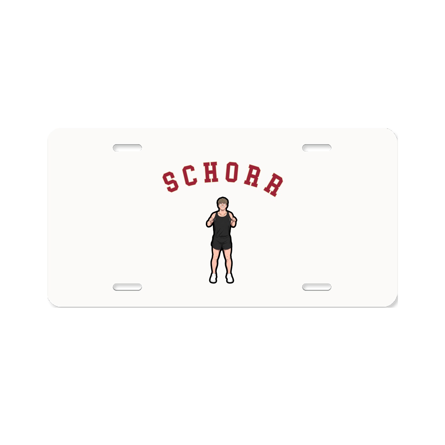 License Plate — Shirsey Arch in Classic