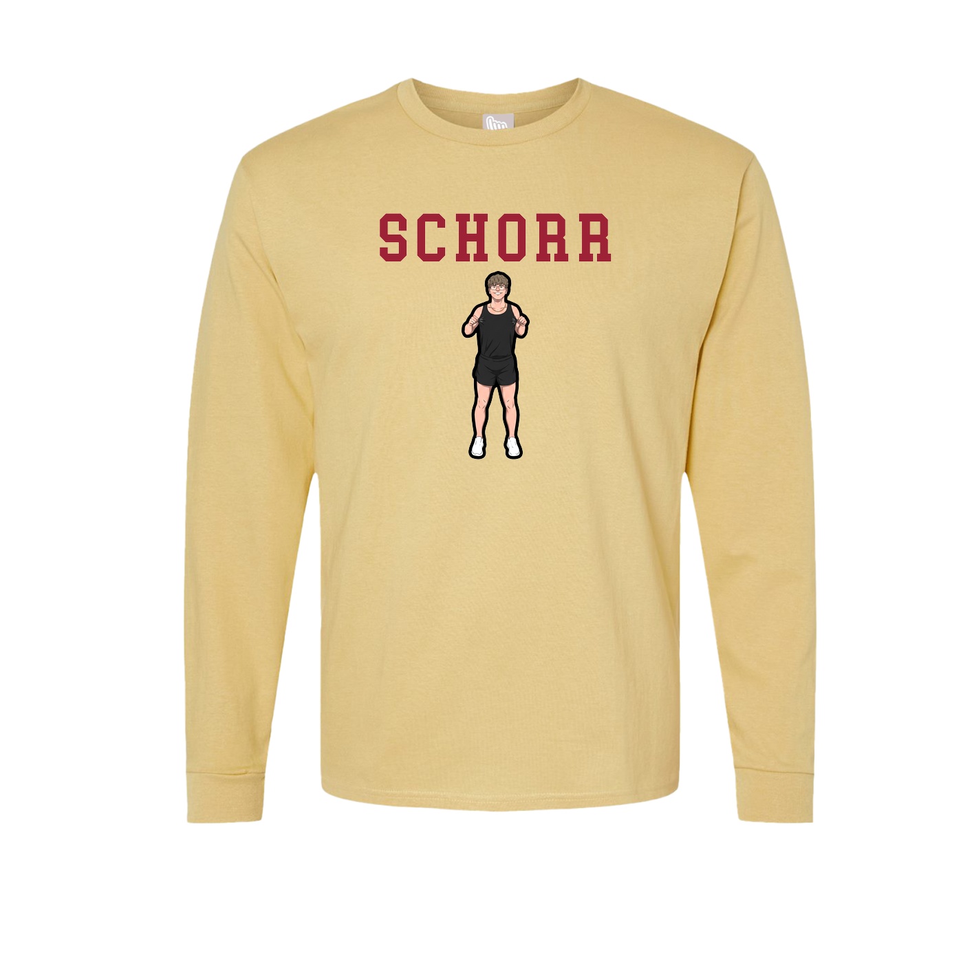 Long Sleeve Tee — Shirsey in Vegas Gold