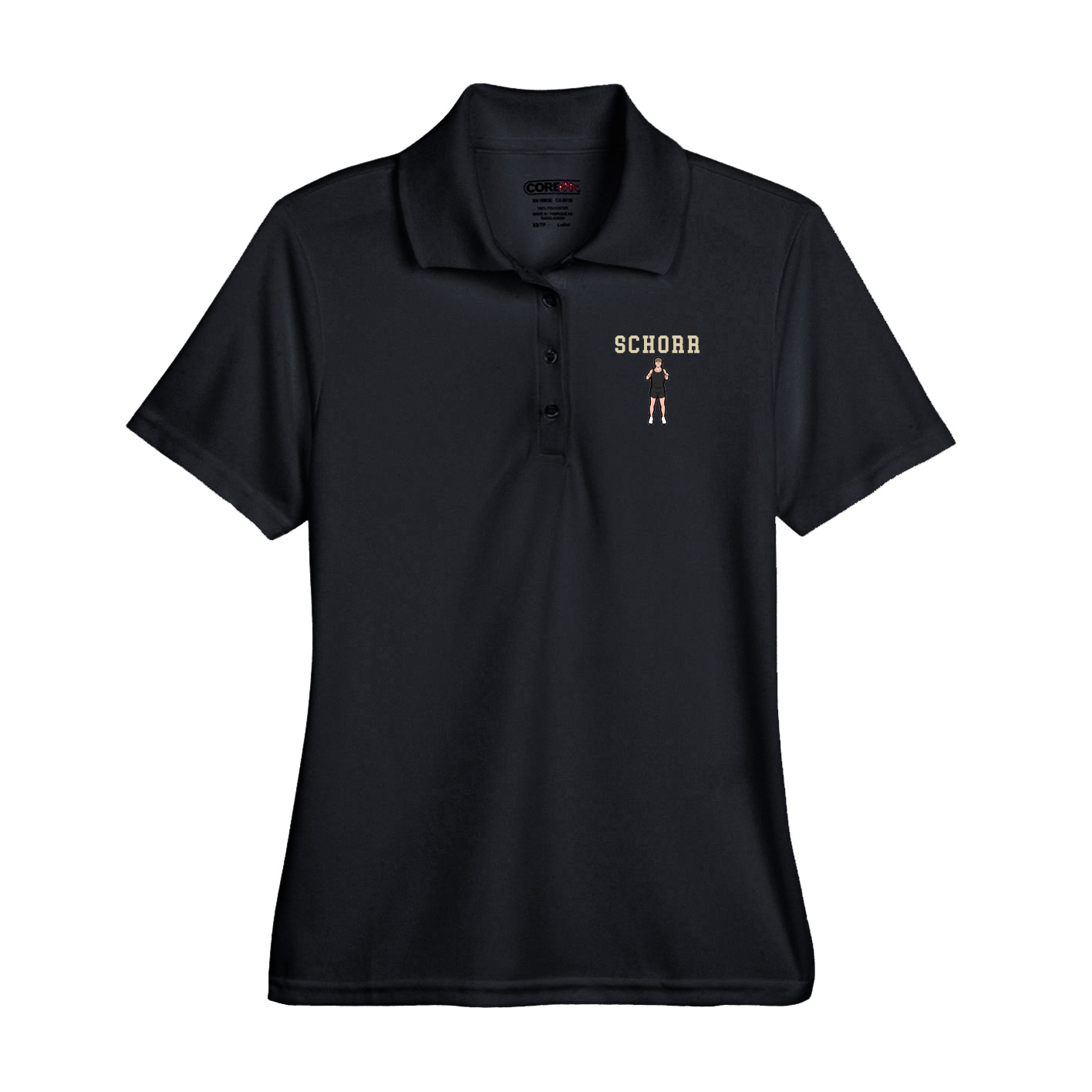 Performance Polo — Shirsey in Black