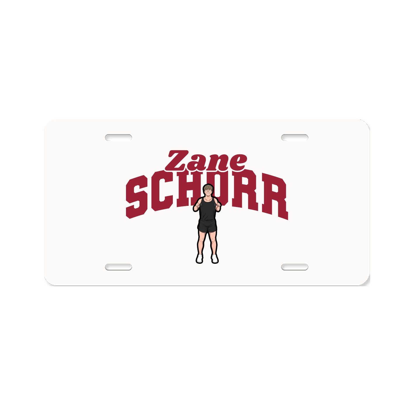License Plate — Signature Arch in Classic
