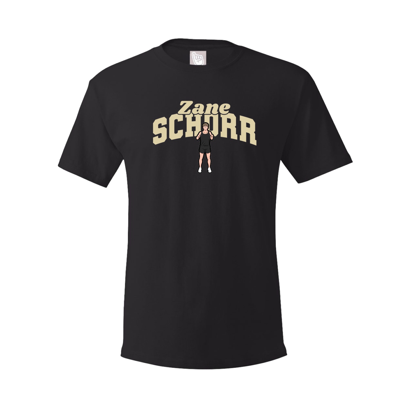 Tee — Signature Arch in Black