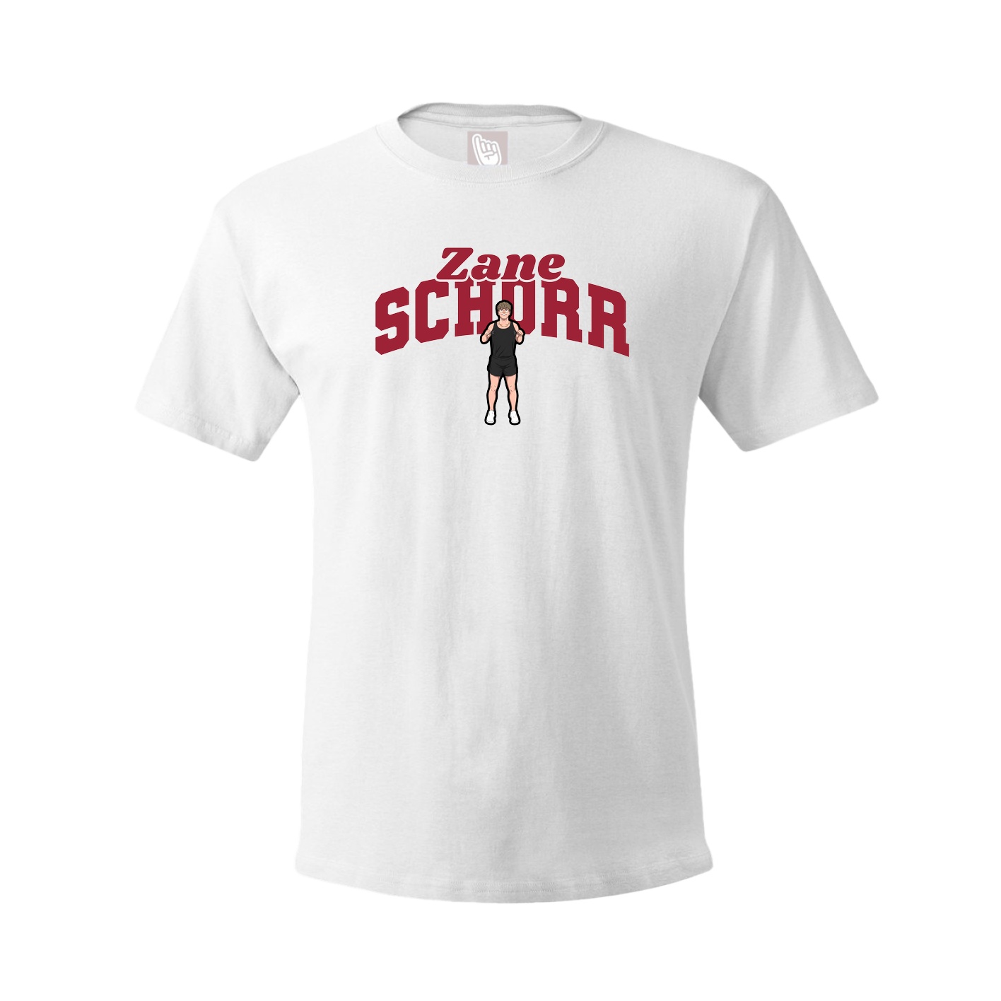 Youth Tee — Signature Arch in White