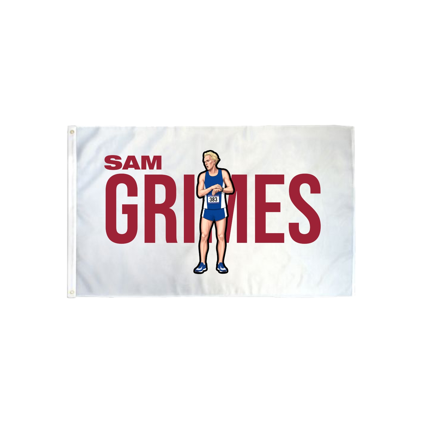 3x5 Flag — Player Name in Classic
