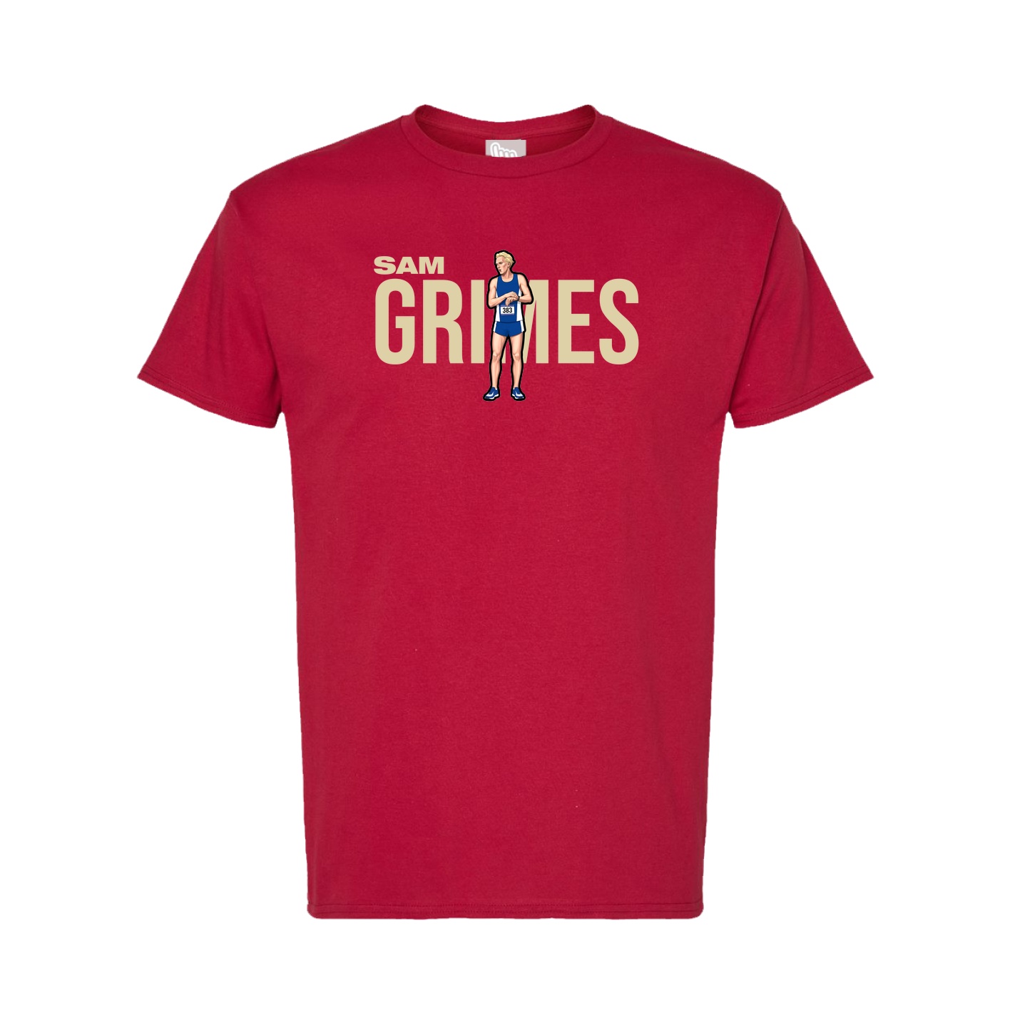 Tee — Player Name in Crimson