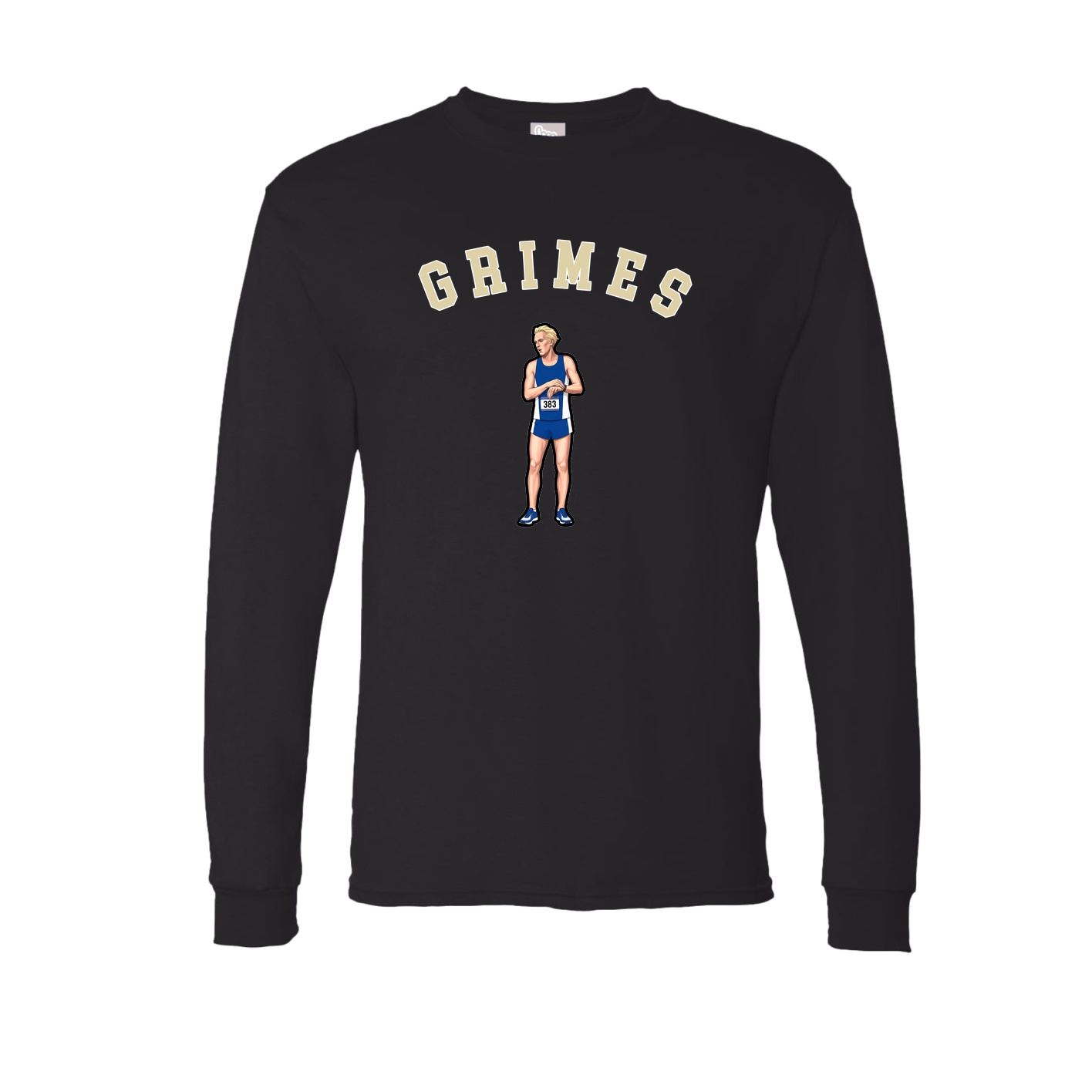 Long Sleeve Tee — Shirsey Arch in Black