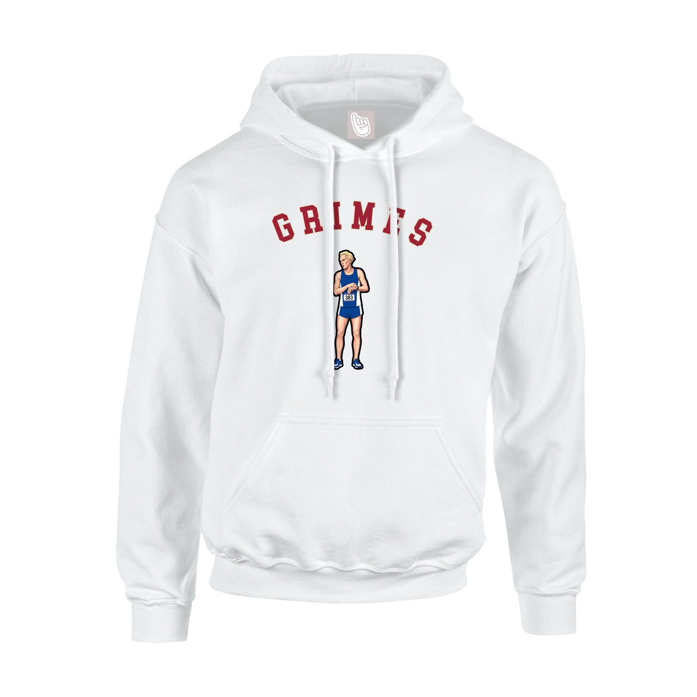 Hoodie — Shirsey Arch in White