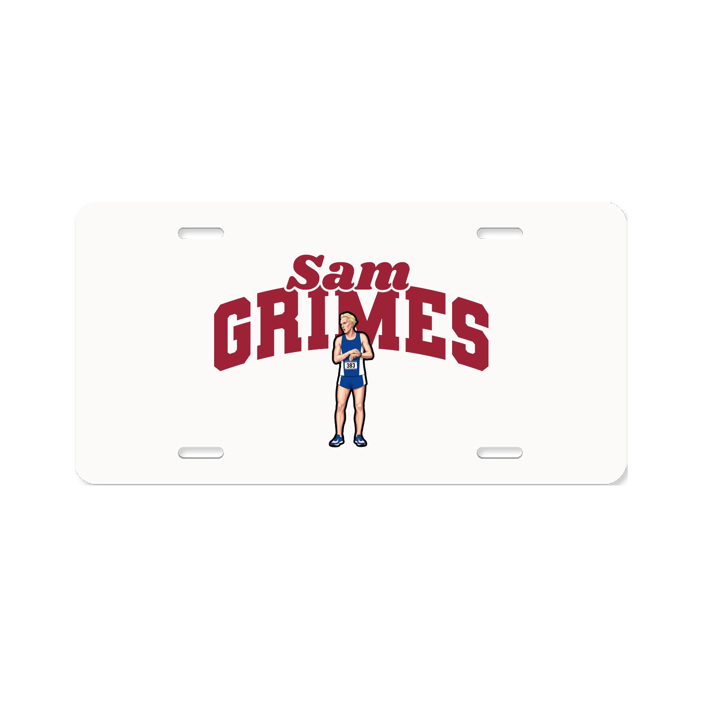 License Plate — Signature Arch in Classic
