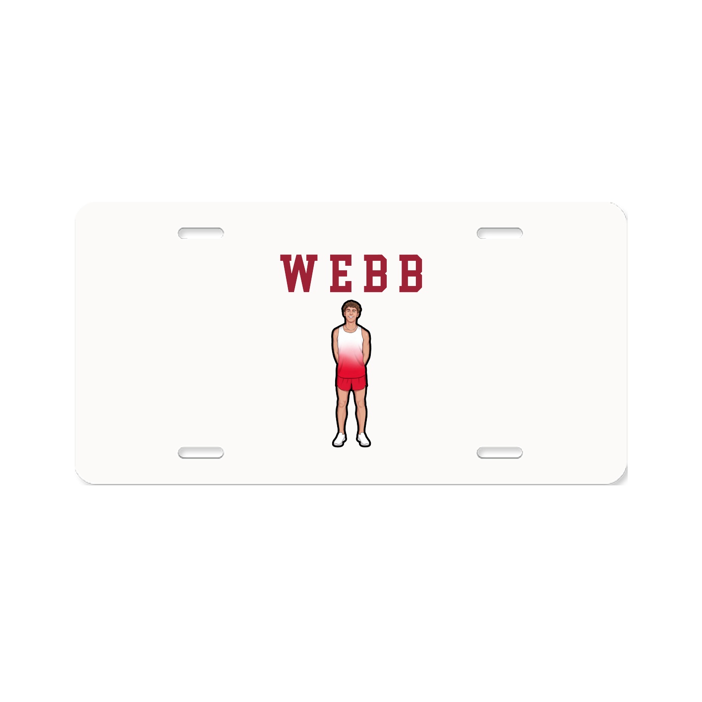License Plate — Shirsey in Classic