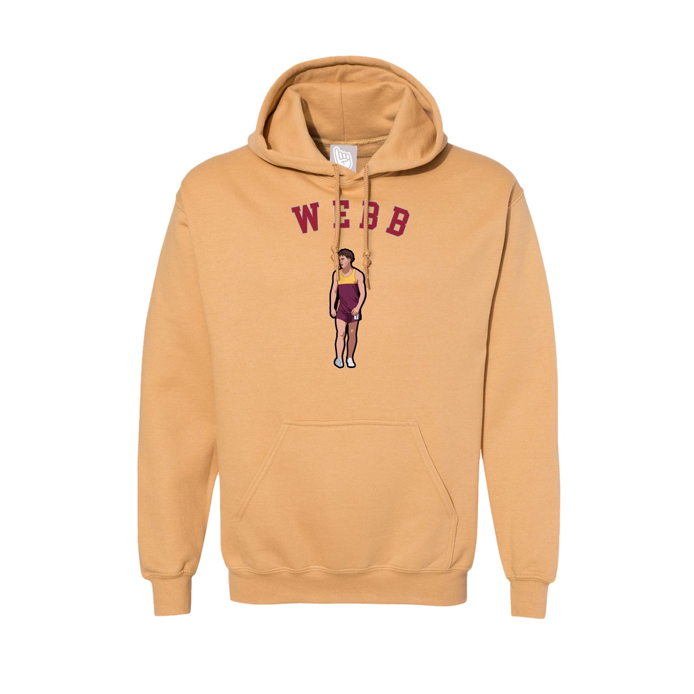 Hoodie — Shirsey Arch in Vegas Gold