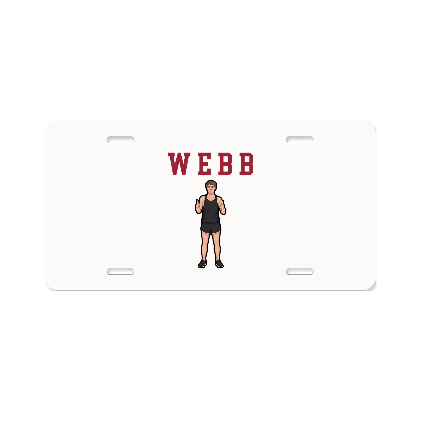 License Plate — Shirsey in Classic