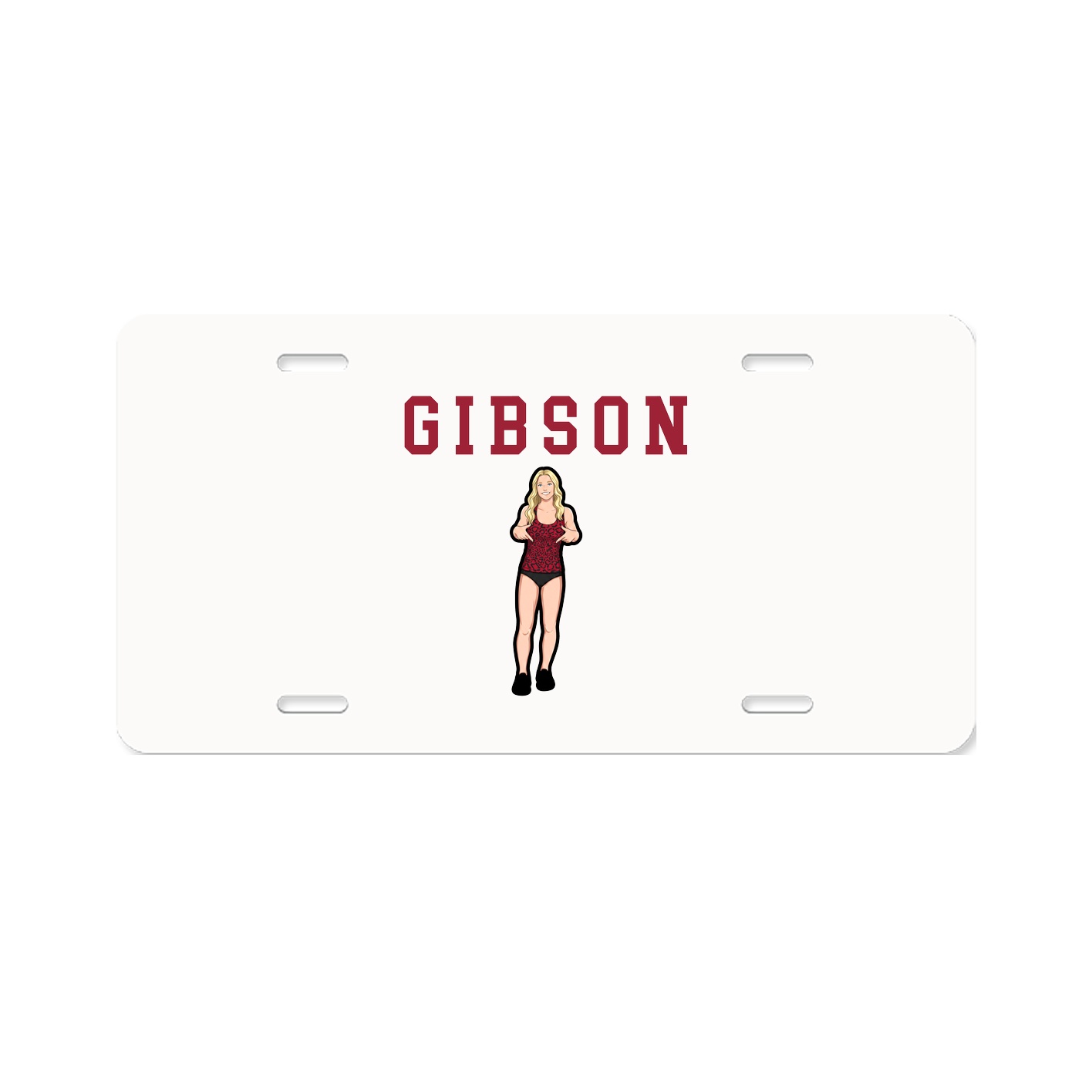 License Plate — Shirsey in Classic