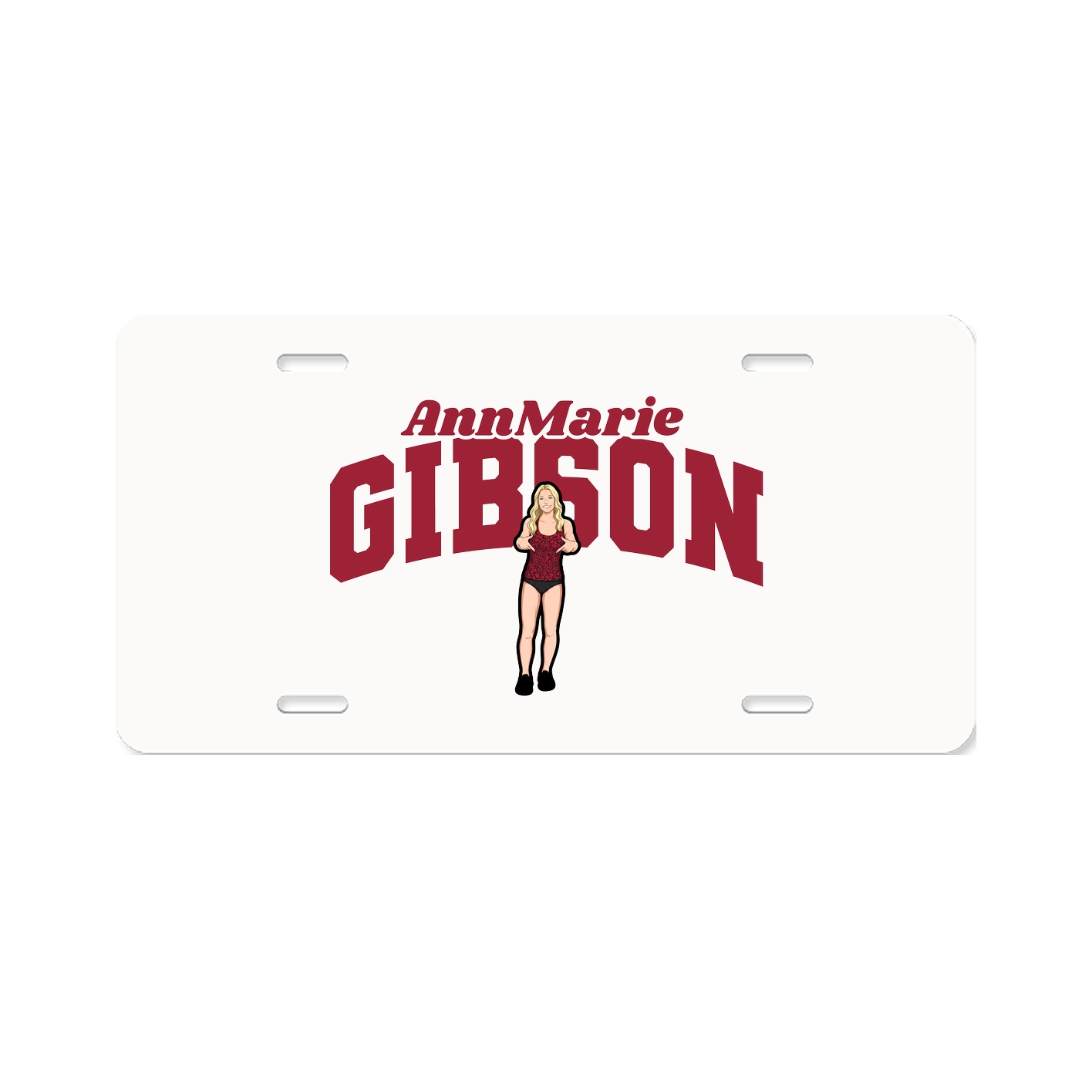 License Plate — Signature Arch in Classic