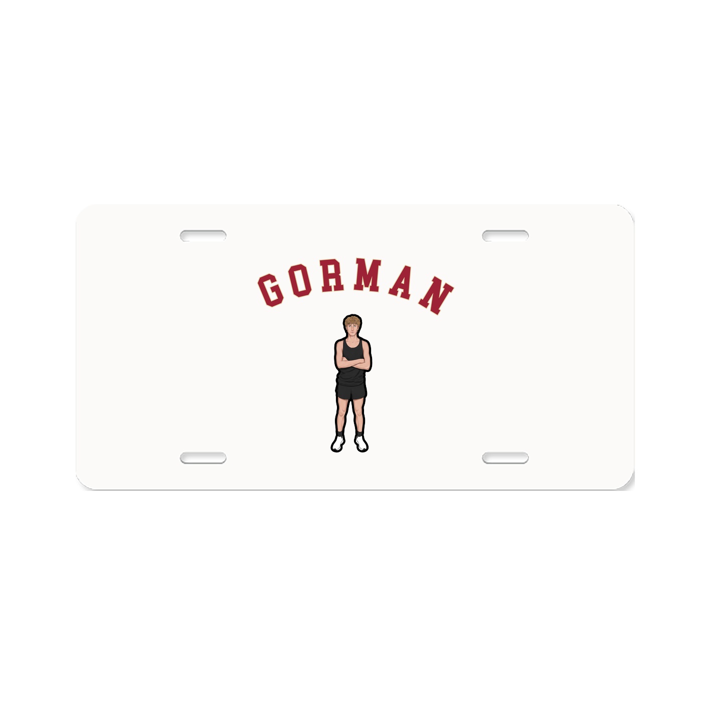 License Plate — Shirsey Arch in Classic