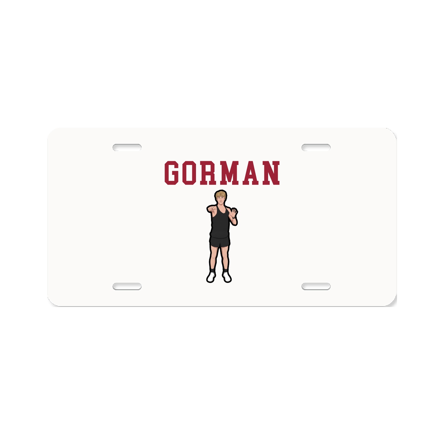 License Plate — Shirsey in Classic