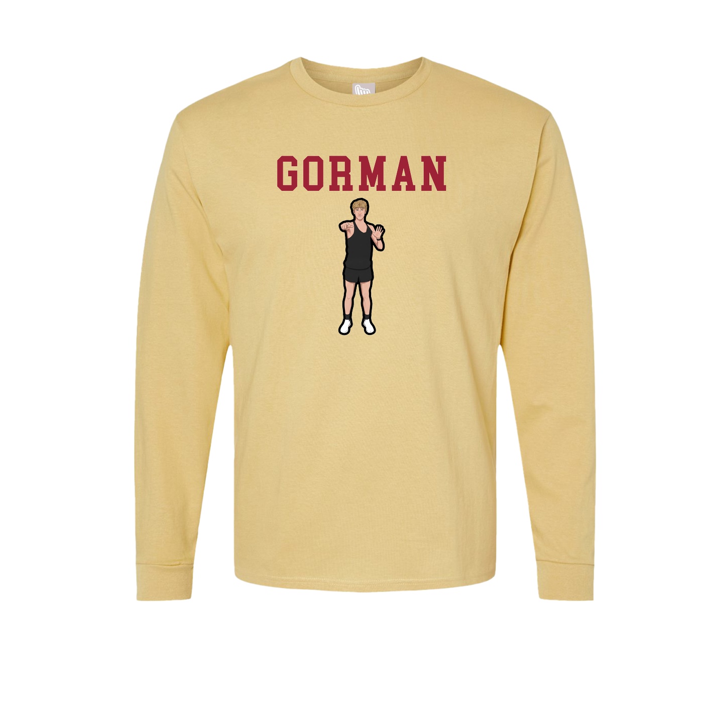 Long Sleeve Tee — Shirsey in Vegas Gold