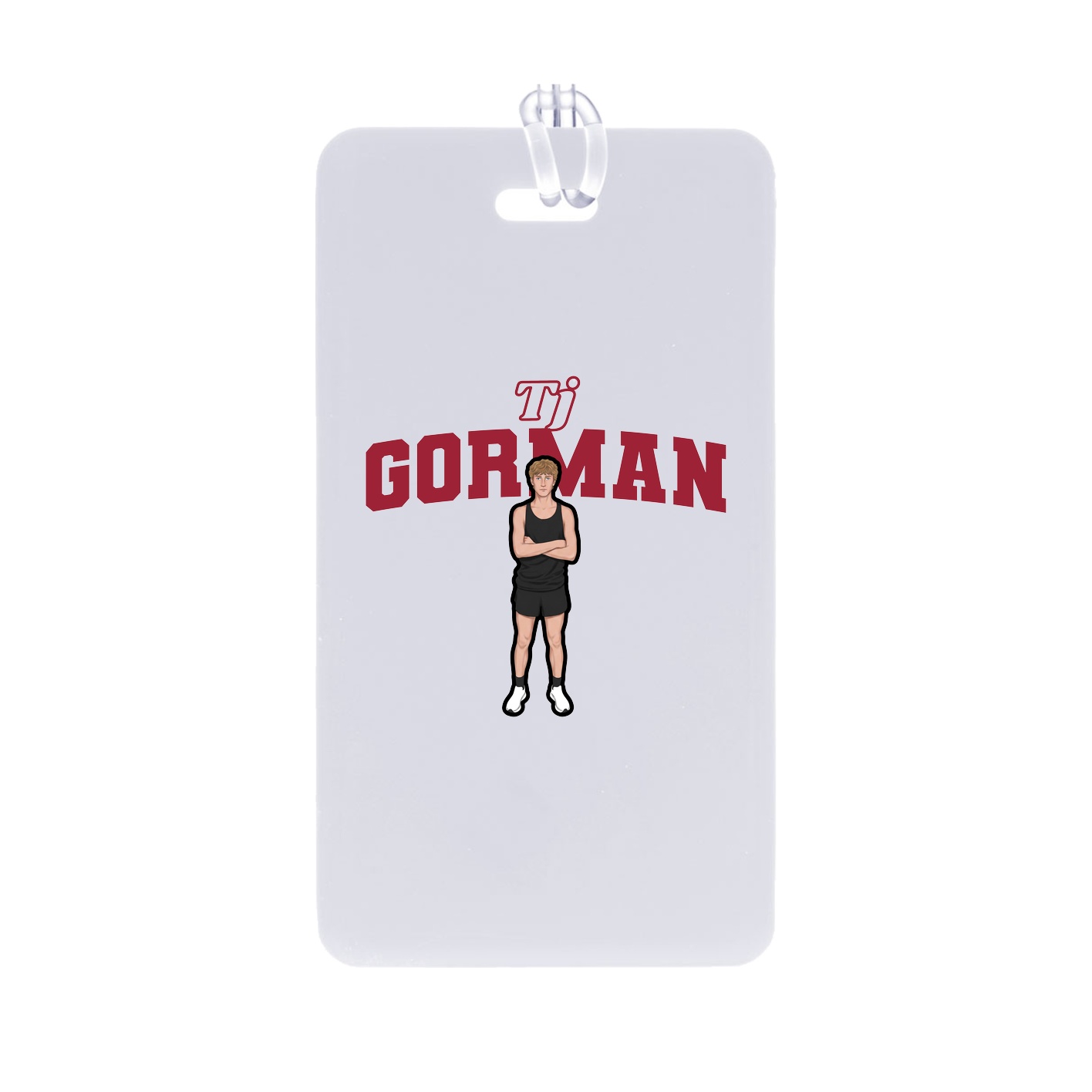 Bag Tag — Name Arch in Classic