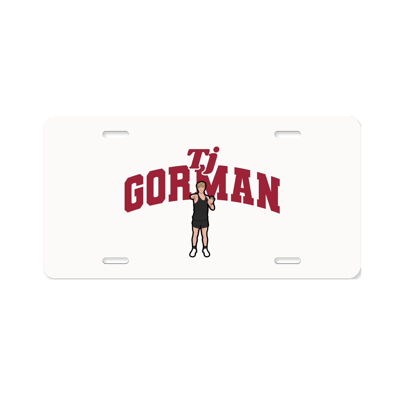 License Plate — Signature Arch in Classic