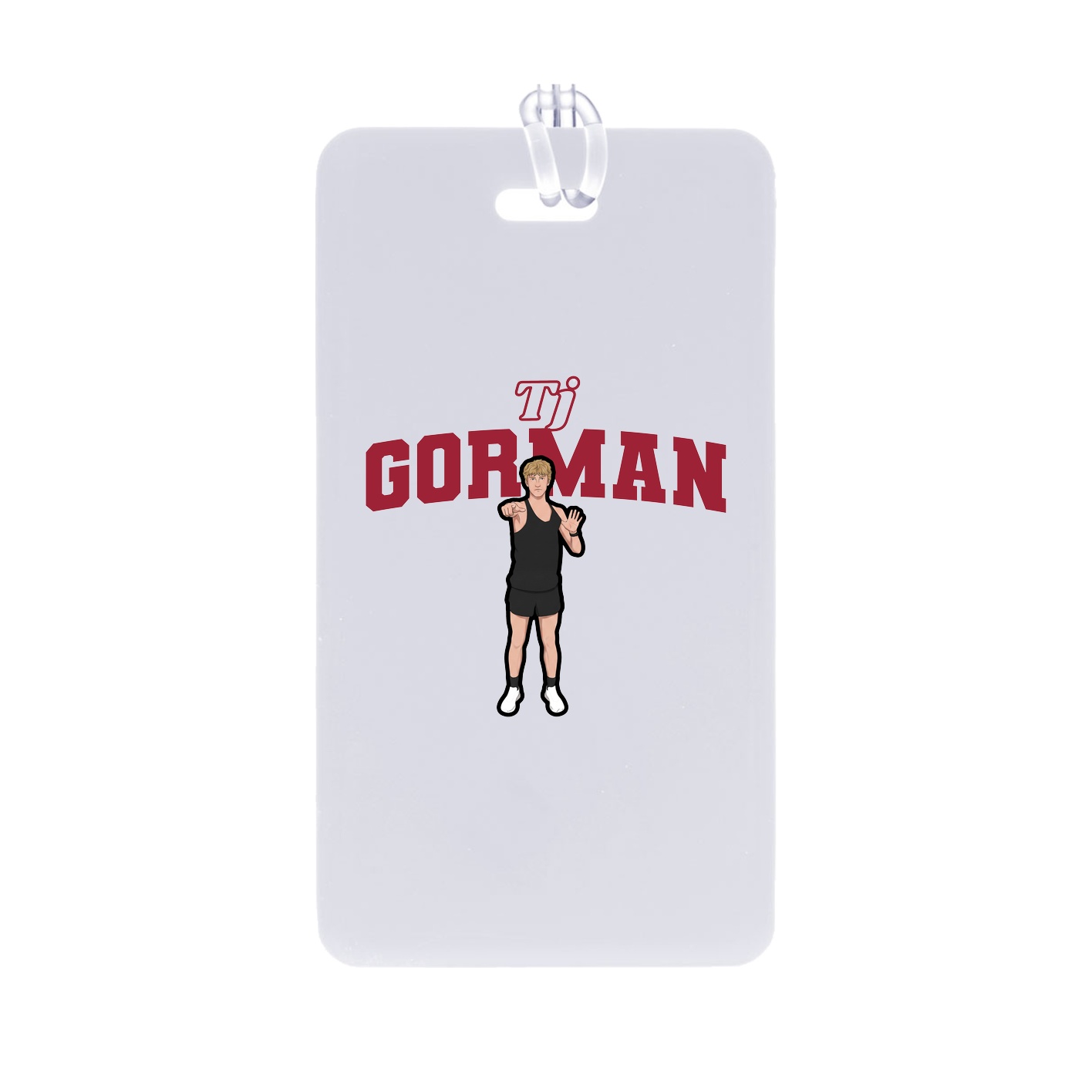 Bag Tag — Name Arch in Classic