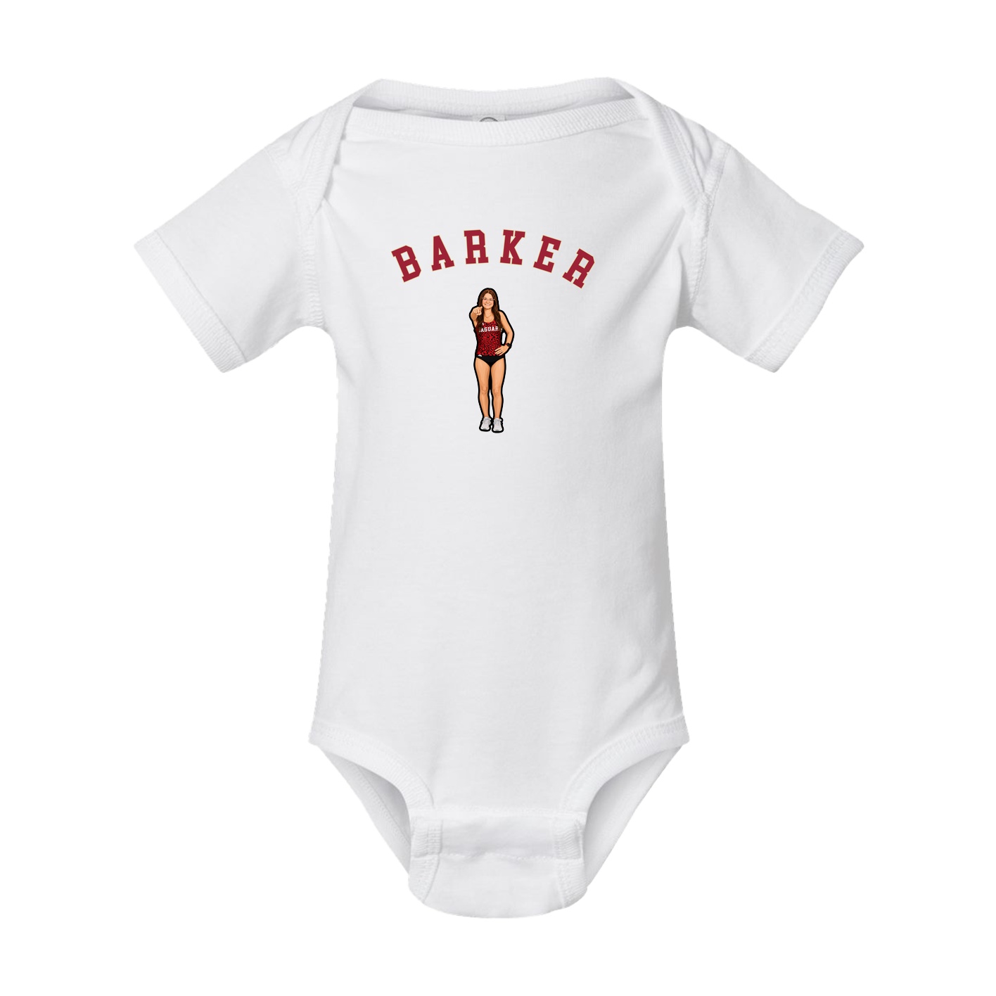 Baby Onesie — Shirsey Arch in White