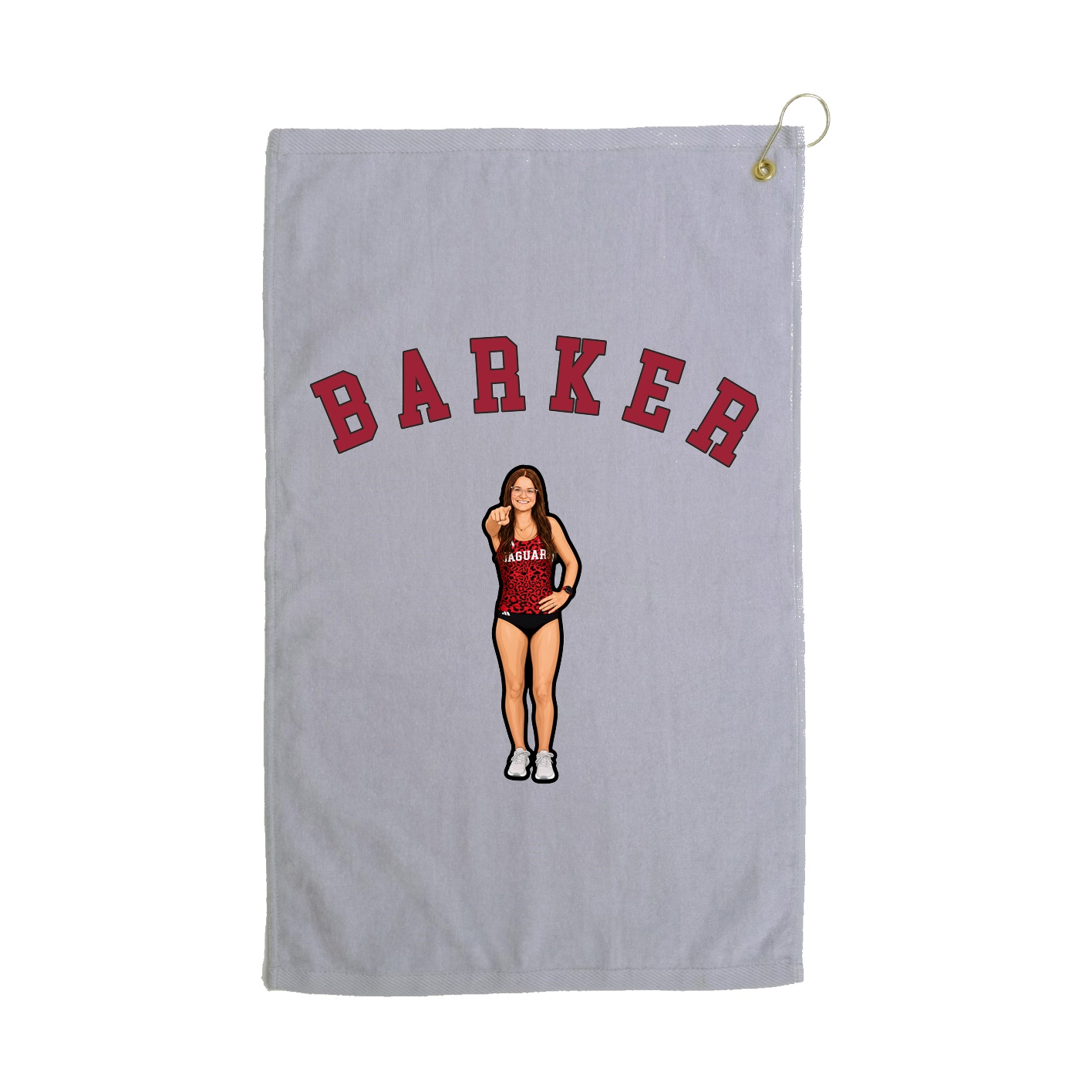 Golf Towel — Shirsey Arch in Grey