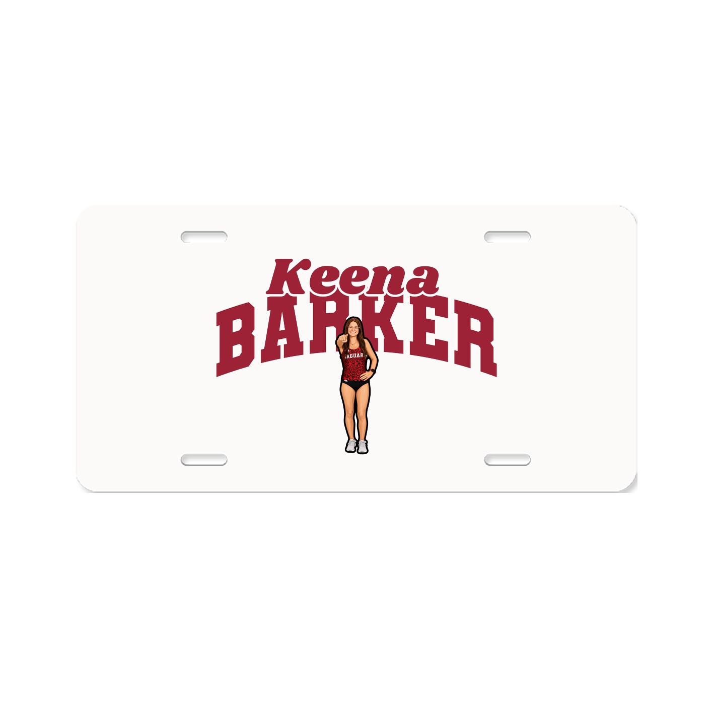License Plate — Signature Arch in Classic